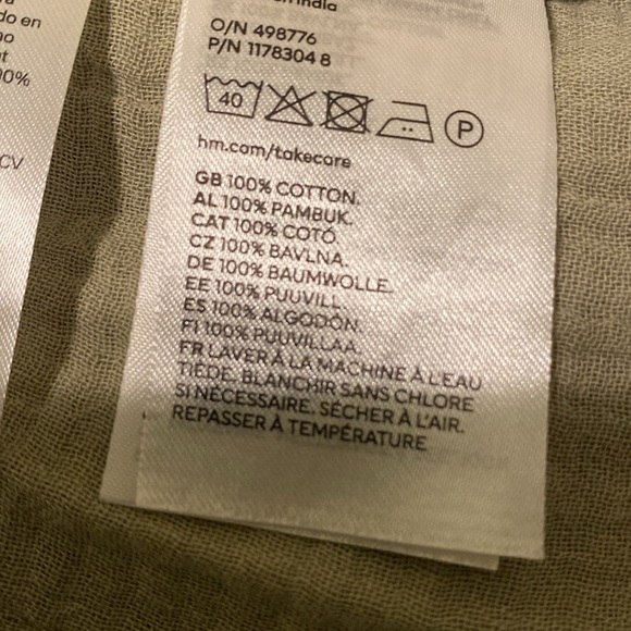 100% Cotton Gauze Dress NWT - Picture 6 of 6